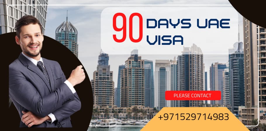 Get 90 Days UAE Visa | 90 Days Dubai Visa - Dishaglobaltours