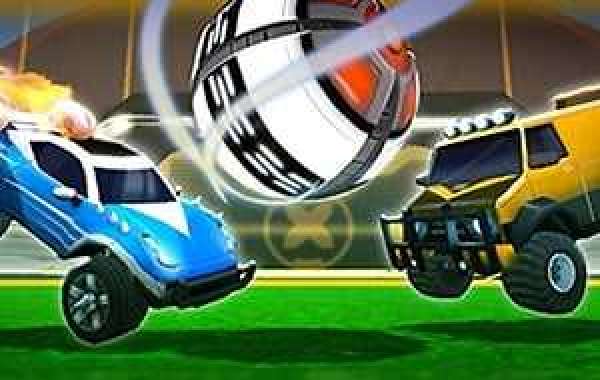 Start the amazing car soccer match Rocket Soccer Derby!