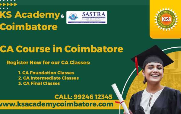 Best CA Course in Coimbatore Complete Guide