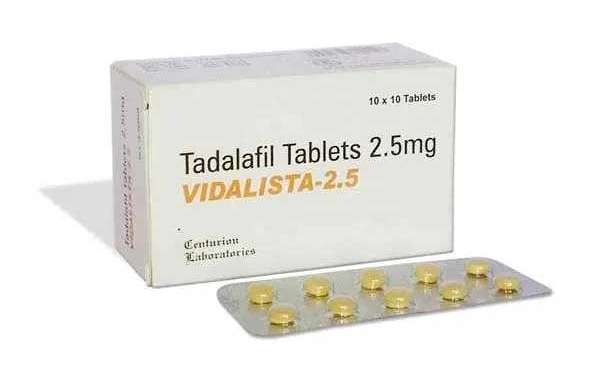 Vidalista 2.5 mg medicine  - Description , Uses , Prices , Side effects