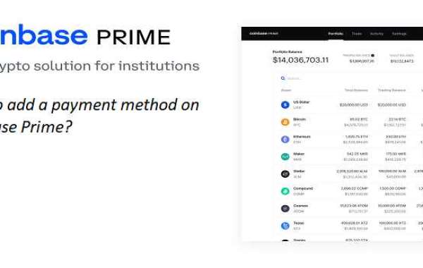 How to add a payment method on Coinbase Prime?