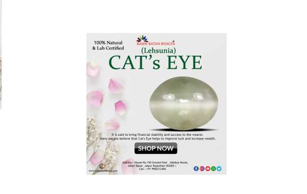 Buy Catseye Gemstone online From Rashi Ratan Bhagya at Best price