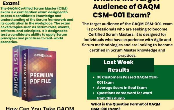 Score High in CSM-001 Exam Dumps with Premium Quality Dumps
