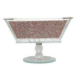Crushed Diamond Crystal Bling pink Fruit Bowl Profile Picture