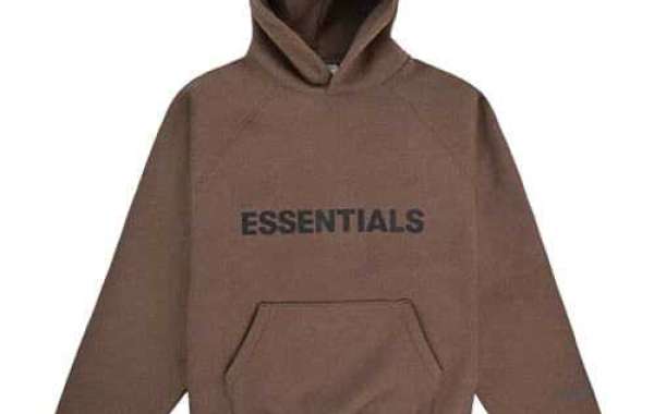The Timeless Appeal of Essentials Brown Hoodie