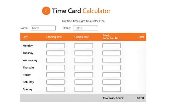 Time Card Calculator: A Must-Have Tool for Freelancers