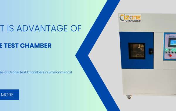 What is the advantage of ozone test chamber?