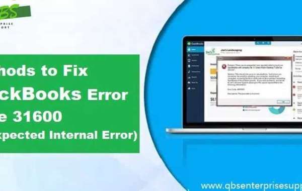 Resolve QuickBooks Error 31600: Unexpected Internal Error