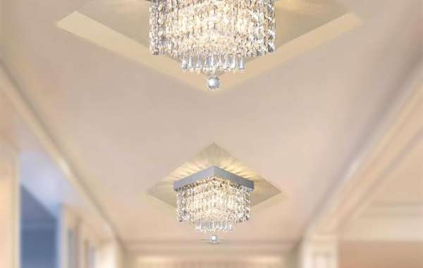Crystal Raindrop Ball Square Chandelier: Elevate Your Space with Timeless Elegance