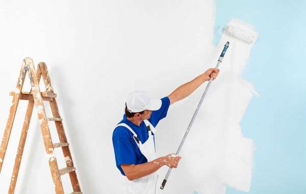 What are the typical steps involved in residential painting services?