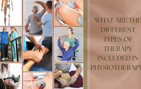 What are the different types of therapy included in physiotherapy?