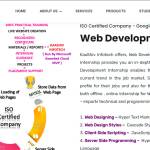 web development internship Profile Picture