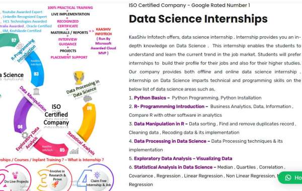 data science internship