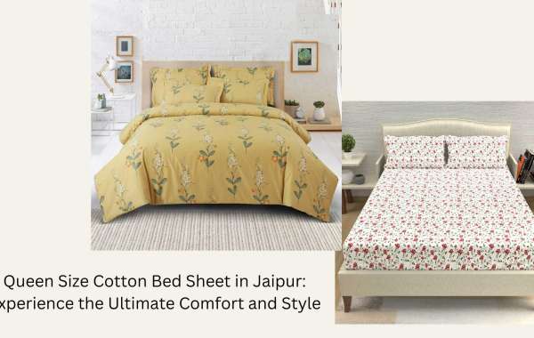 Queen Size Cotton Bed Sheet in Jaipur: Experience the Ultimate Comfort and Style